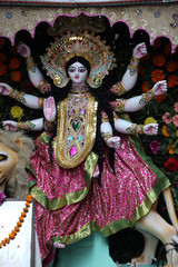 Goddess Durga. Goddess Durga is popular amongst Hindu Bengalis, and is worshipped with enthusiasm...