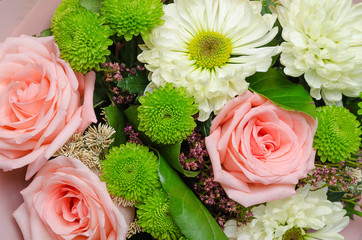 A bouquet of roses.