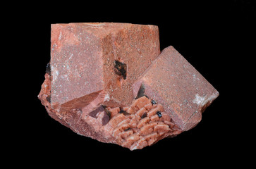 Calcite crystals