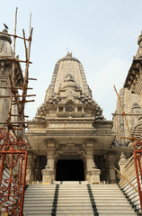 Fototapeta na wymiar Birla Mandir (Hindu Temple) in Kolkata, West Bengal in India