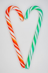 a candy heart