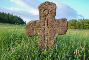 Conciliation cross, Stone cross, Memento mori
