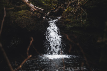 A Waterfall near Portree, Skye