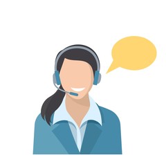 Call center employee