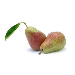 pears fruit isolated on white background