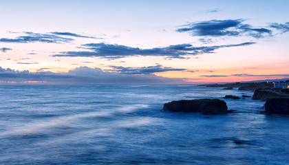 landscape in the coast of lugo