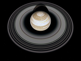 Saturn. Science fiction space wallpaper, incredibly beautiful planets, galaxies, dark and cold...