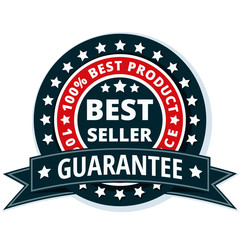 Best Seller label illustration