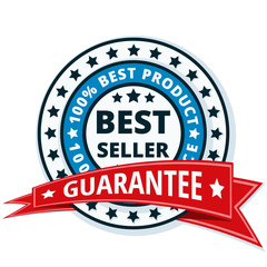 Best Seller label illustration