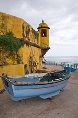 Fototapeta na wymiar Madeira, Funchal, Forte de Sao Tiago