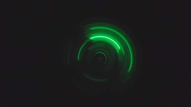Lights from Fidget spinner toy back ground