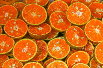 Orange Slices for sale at the market