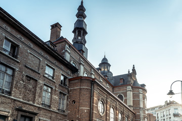 Obraz premium ancient buildings at Brussels, Belgium