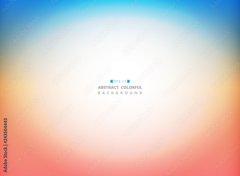 Aufkleber abstract summer nature weather color background with text space.