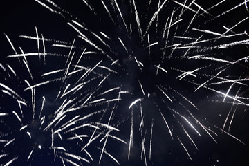 fireworks in the sky