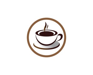Coffee Beans Logo Template vector icon