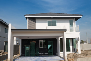 Home under construction