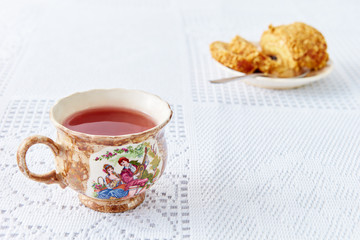 mug with tea