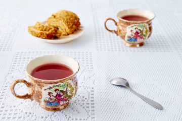 mug with tea