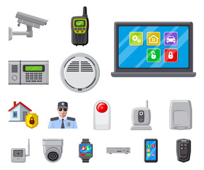 Isolated object of office and house symbol. Set of office and system stock vector illustration.