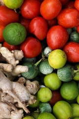 Vegetables at garden