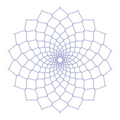 Abstract round background template.