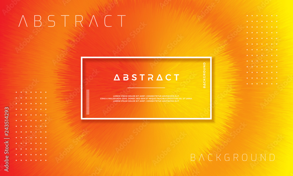 Canvas Prints abstract, dynamic, modern orange background for your design elements and others.