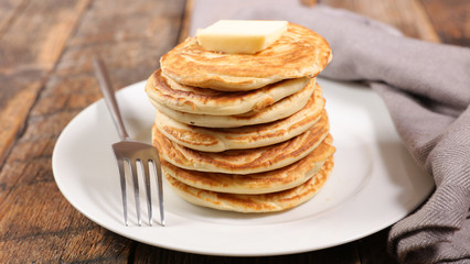 pancake with butter