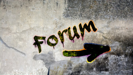 Schild 399 - Forum