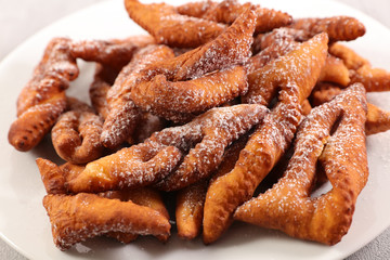 bugne, french dessert carnival