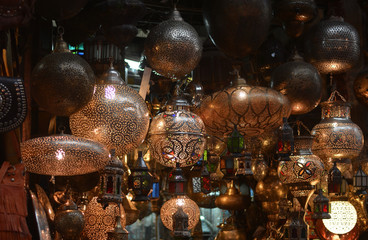 beautiful lamps in the eastern markets