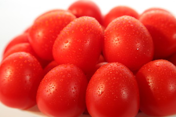 Organic tomato vegetarian natural food