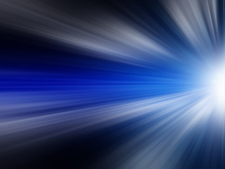 Starburst Blue Light Beam Abstract Background