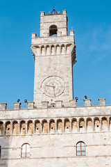 Fototapeta premium Cityscape view of the Old Tuscany town of Montepulciano, Italy