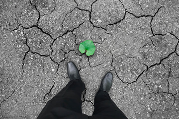 Business concept of opportunity, hope, success.