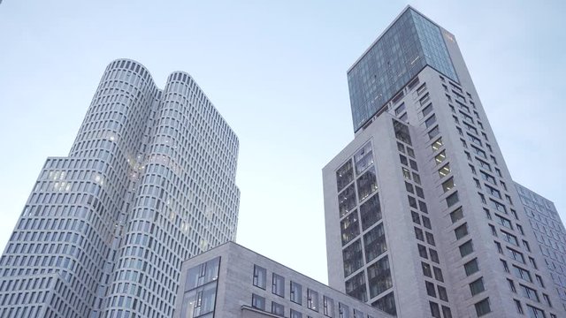 Modern Towers on Breitscheidplatz in the City west of Berlin, Germany