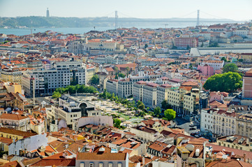 Blick auf Lissabon
