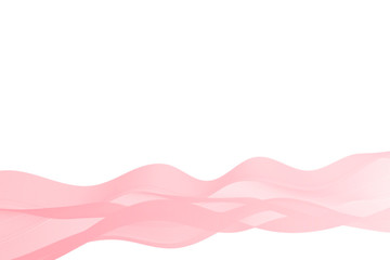 pink line wave abstract background 