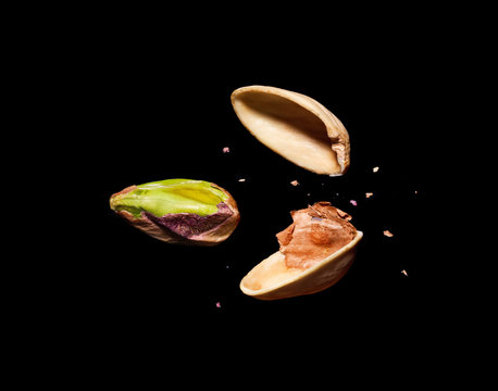 pistachio exploding from shell