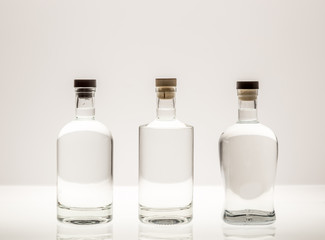 Three Bottles