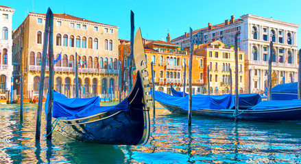 Fototapeta na wymiar The Grand Canal in Venice