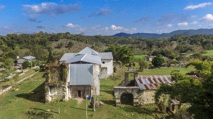 Fototapeta na wymiar Iglesia del pueblo de San Nicolas