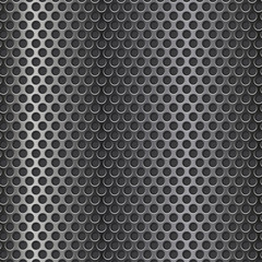 Metal perforated 3d texture