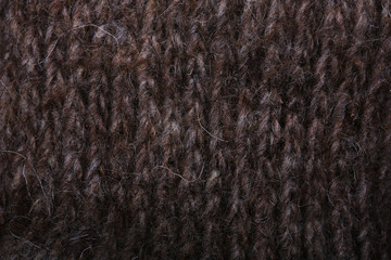 warm christmas background. knitted wool pattern