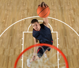 Man basketball player