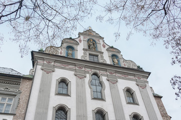 The Herz-Jesu or Sacred Heart Convent in Hall in Tirol