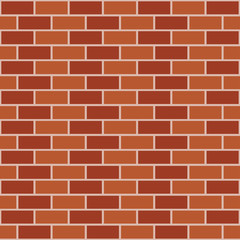 seamless texture of a brick wall, illustration of a background
