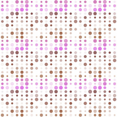 Seamless abstract pattern background with a variety of colored circles.