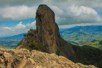rocks in mountains