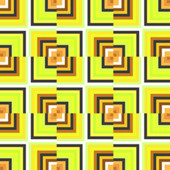 Seamless pattern background from a variety of multicolored squares.